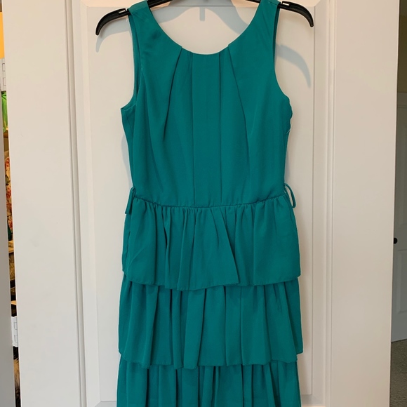 macys teal dresses